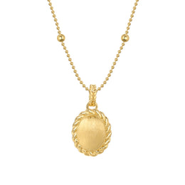 Solenne Medallion Necklace