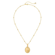 Solenne Medallion Necklace
