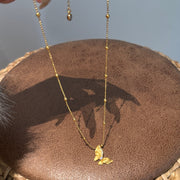 Butterfly Wing Necklace