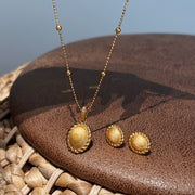 Solenne Medallion Necklace